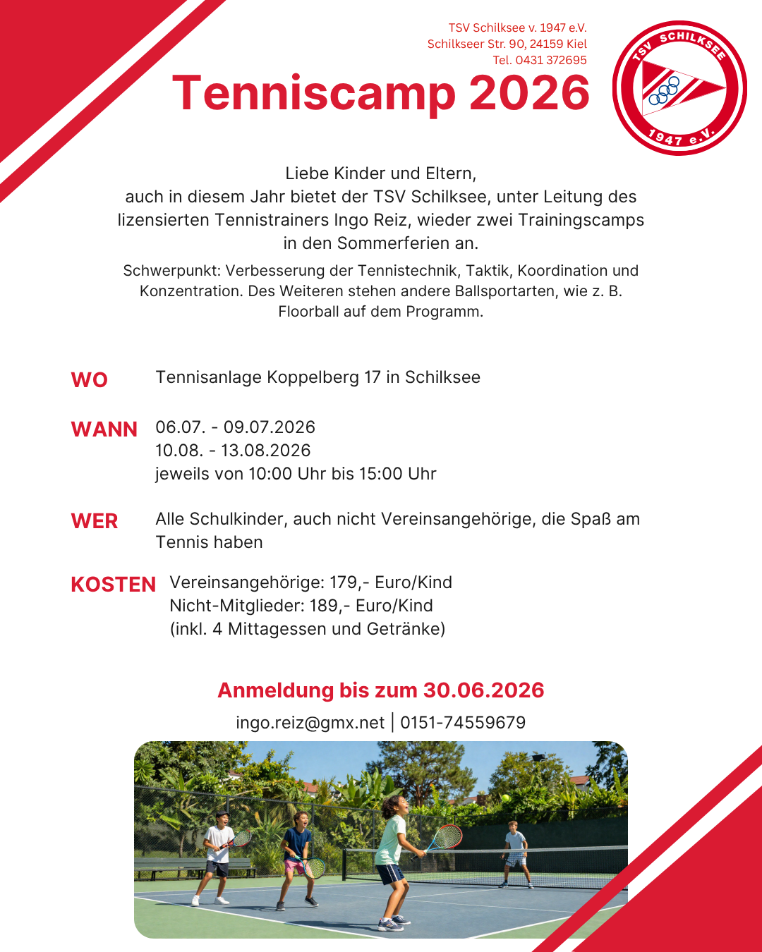 Platate Tennis Ferien